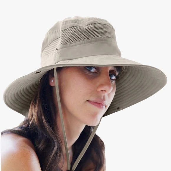 Geartop Accessories - Geartop White UPF 50+ Mesh Vent Sun Hat OS